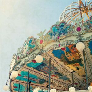Paris Carousel II Aged